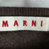 マルニ MARNI カシミヤ エルボーパッチ バイカラー クルーネックニット レディース 46