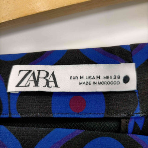 ザラ ZARA 総柄スカート レディース import:M