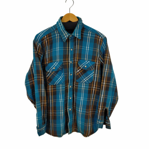 ファイブブラザー FIVE BROTHER 80S USA製 HEAVYNEL CHECK SHIRT ヘビーネルシャツ メンズ XL