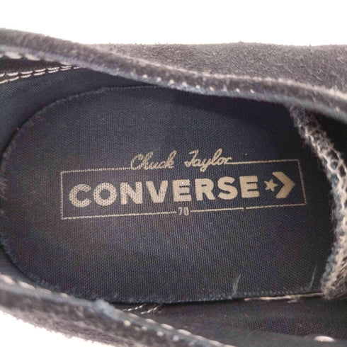 コンバース CONVERSE USA企画 ALLSTAR CT70 ブラックスウェード ローカット メンズ EUR:41