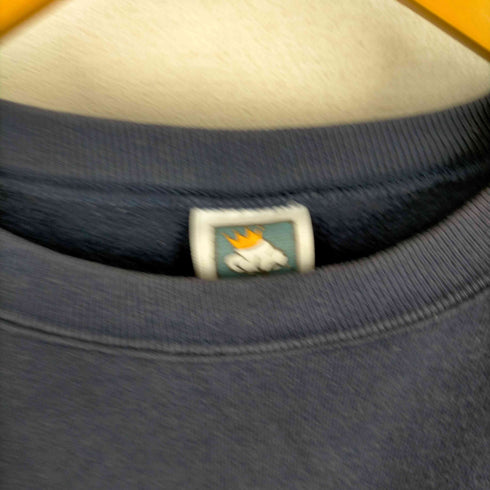 cotton deluxe fleece 90s 裏起毛ワンポイント刺繍フリーダムスウェット メンズ JPN:XL
