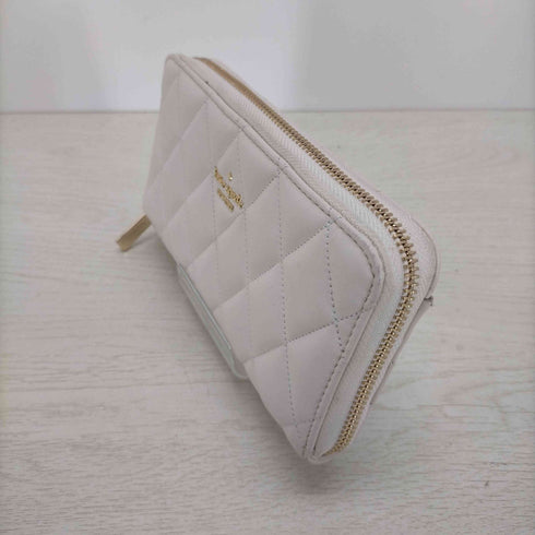 ケイトスペード Kate spade キャリー スムース キルティング ラウンド 長財布 レディース