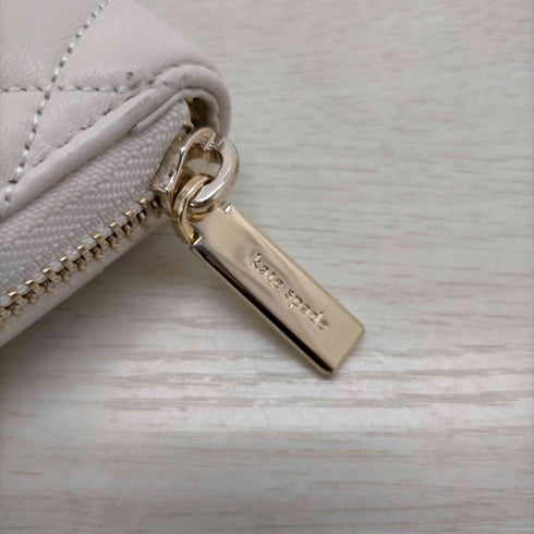 ケイトスペード Kate spade キャリー スムース キルティング ラウンド 長財布 レディース
