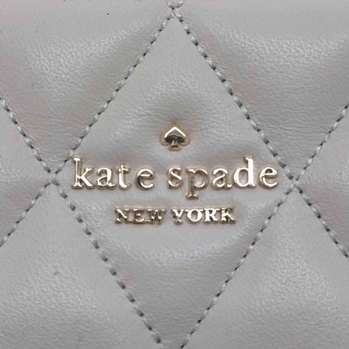 ケイトスペード Kate spade キャリー スムース キルティング ラウンド 長財布 レディース