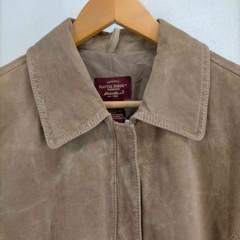 エディーバウアー Eddie Bauer SEATTLE SUEDE スウェードレザージャケット レディース JPN:XL