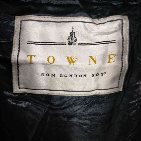 ロンドンフォグ TOWNE by London Fog 裏地ファートレンチコート メンズ US:40
