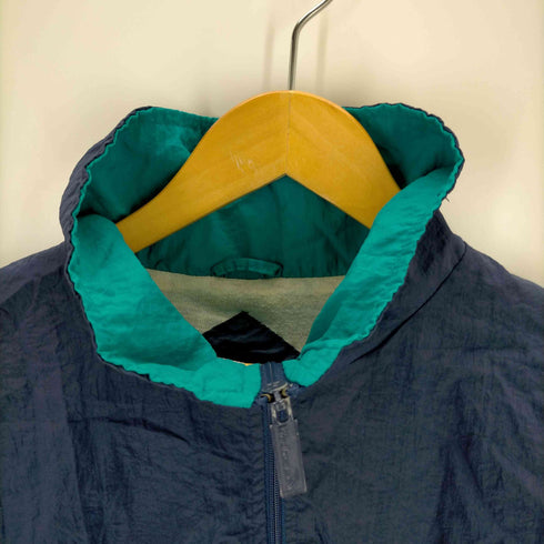 ウィンドブレーカー WINDBREAKER 90s バングラデシュ製 マルチカラーナイロンジャケット メンズ JPN:XL