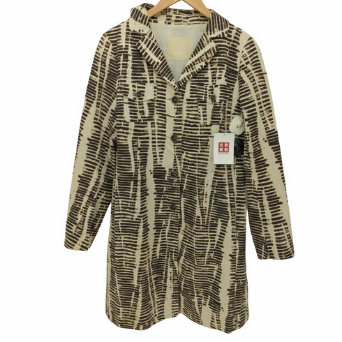 エス マックスマーラ 'S Max Mara 総柄 裏地総シルク チェスターコート スプリングコート レディース JPN:42