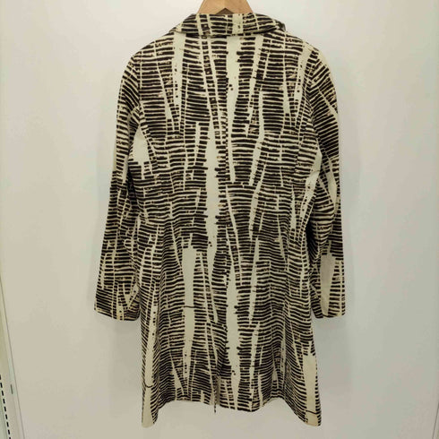 エス マックスマーラ 'S Max Mara 総柄 裏地総シルク チェスターコート スプリングコート レディース JPN:42
