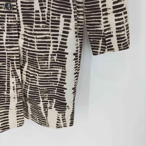 エス マックスマーラ 'S Max Mara 総柄 裏地総シルク チェスターコート スプリングコート レディース JPN:42