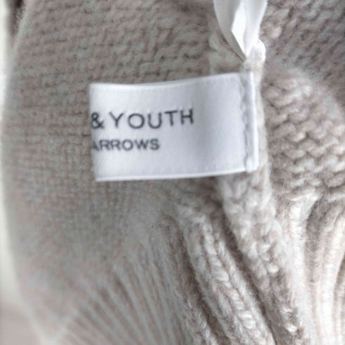ビューティーアンドユースユナイテッドアローズ BEAUTY & YOUTH UNITED ARROWS FINE WOOLワイドタートルネックニットプルオーバー レディース FREE