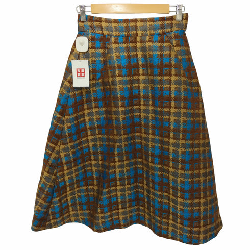 ダブルスタンダードクロージング DOUBLE STANDARD CLOTHING チェックフレアスカート レディース