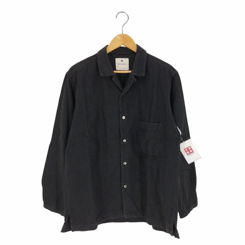 スノーピーク Snow Peak ヘムスリット シャモアシャツ メンズ JPN:M