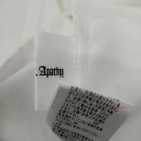 Student Apathy ロゴ刺繍センタープレスワイドスラックス メンズ JPN:M