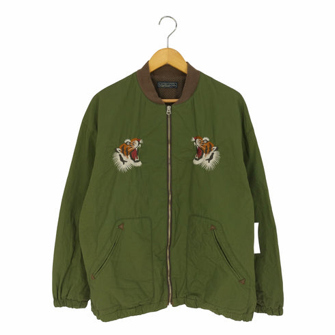 ロストコントロール LOST CONTROL Embroidery Zip Blouson エンブロイダリージップブルゾン メンズ JPN:4
