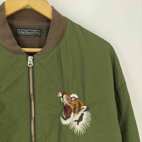 ロストコントロール LOST CONTROL Embroidery Zip Blouson エンブロイダリージップブルゾン メンズ JPN:4
