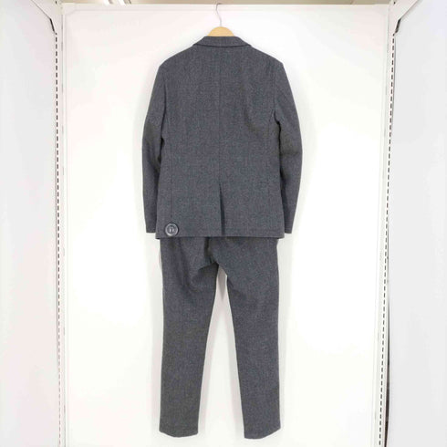 ユナイテッドアローズグリーンレーベルリラクシング UNITED ARROWS green label relaxing NM SP ストレッチホームスパン NT 2B テーラードジャケット ベスト スラックスパンツ スリーピース メンズ M