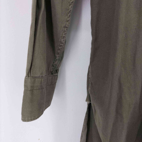 コモリ COMOLI プルオーバーカーゴシャツ (OLIVE) メンズ JPN:3