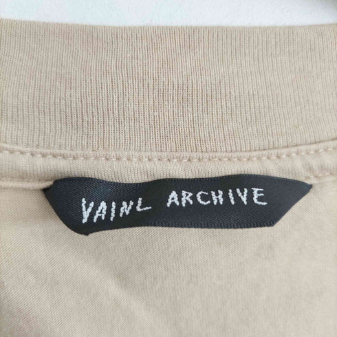 ヴァイナルアーカイブ VAINL ARCHIVE クルーネックS/STシャツ メンズ