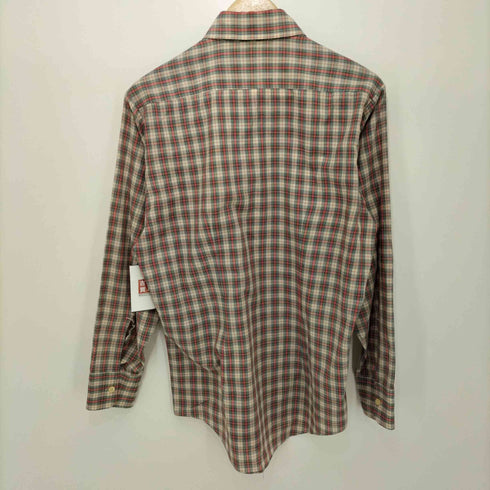 シアーズ Sears 80~90s マドラスチェック 長袖シャツ メンズ 15 32-33