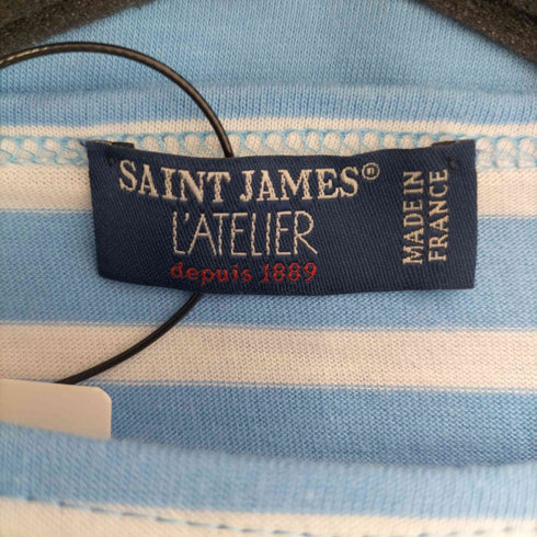 セントジェームスアトリエ SAINT JAMES LATELIER 七分袖ボーダーカットソー レディース XXS