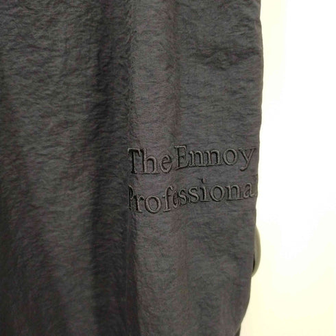 ザ エンノイ プロフェッショナル The Ennoy Professional ロゴ刺繍ナイロンイージーパンツ メンズ L