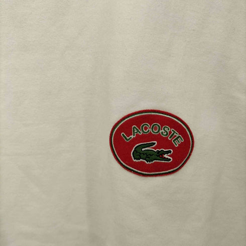 ラコステ LACOSTE 別注 C/C TEE SP ロゴパッチ半袖Tシャツ メンズ import:S