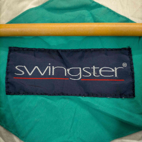 スウィングスター SWINGSTER フロント刺繍パッカブルジップジャケット メンズ JPN:L