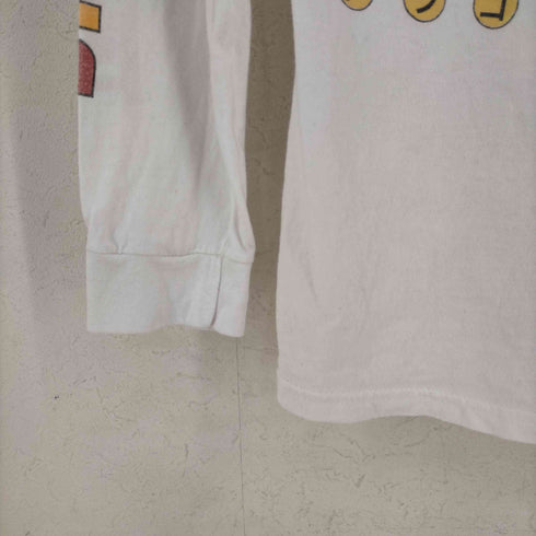アニメ プリントL/S TEE メンズ import:S