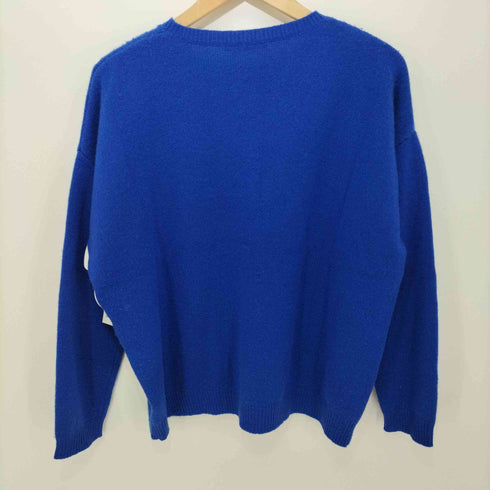 マックスマーラ MAX MARA EDO フロントイニシャル M クルーネックニット ピュア カシミヤ レディース import:M