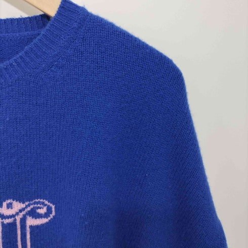 マックスマーラ MAX MARA EDO フロントイニシャル M クルーネックニット ピュア カシミヤ レディース import:M