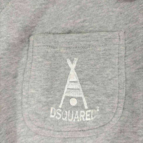 ディースクエアード DSQUARED2 ダブルジップ スウェット ショーツ メンズ S