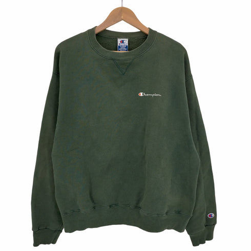 チャンピオン Champion USA製 フロントロゴオーバースウェット メンズ import:XL