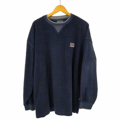 ノーティカ NAUTICA MARINE DENIM CO Vガゼット フリースプルオーバー メンズ import:XL