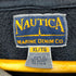 ノーティカ NAUTICA MARINE DENIM CO Vガゼット フリースプルオーバー メンズ import:XL