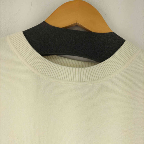 ユニクロ UNIQLO スムースコットンリラックスクルーセーター レディース JPN:L