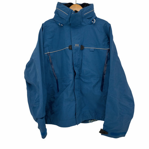 ヘリーハンセン HELLY HANSEN フロントロゴプリント ナイロンジップアップジャケット パッカブル 止水フィルター メンズ import:XL