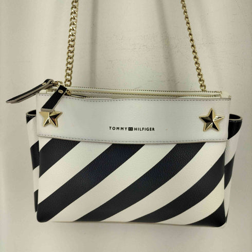 トミーヒルフィガー TOMMY HILFIGER スタースタッズ マルチカラーショルダーバッグ レディース