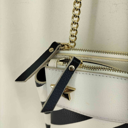 トミーヒルフィガー TOMMY HILFIGER スタースタッズ マルチカラーショルダーバッグ レディース