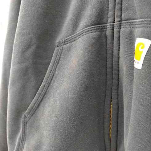 カーハート Carhartt RAIN DEFENDER ロゴパッチ ジップアップパーカー 裏地メッシュ メンズ import:L