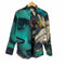 ポールスミス Paul Smith HALF FACE HALF FLORAL 総柄 L/S シャツ メンズ import:M