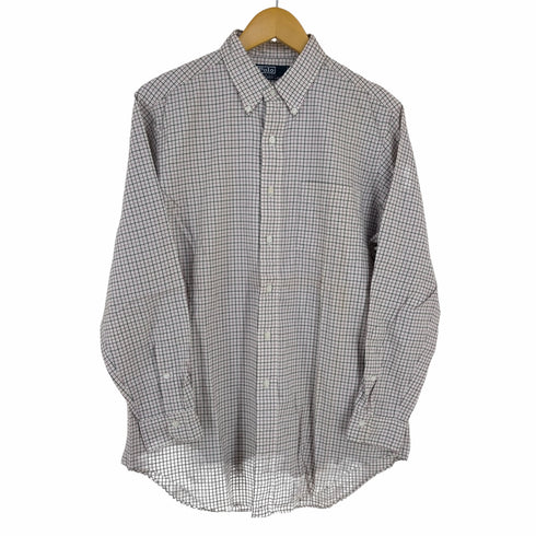 ポロバイラルフローレン Polo by RALPH LAUREN チェック BDシャツ メンズ import:L