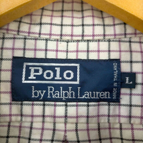 ポロバイラルフローレン Polo by RALPH LAUREN チェック BDシャツ メンズ import:L