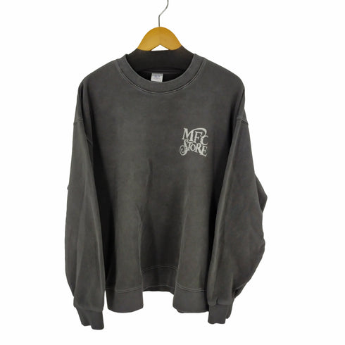 エムエフシーストア MFC STORE SCRATCH LOGO PIGMENT CREWNECK ピグメント加工 クルースウェット メンズ JPN:L
