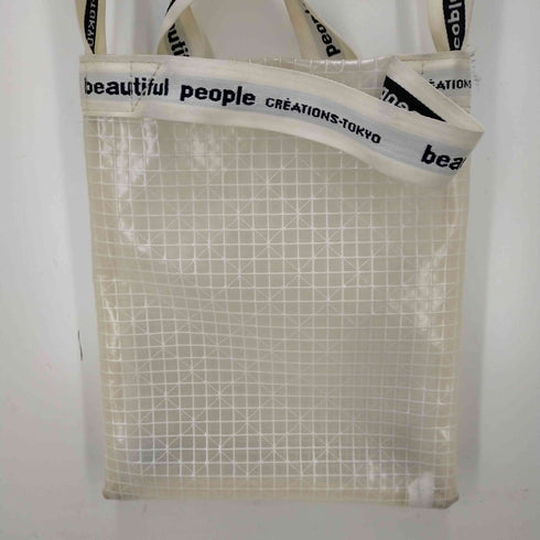 ビューティフルピープル beautiful people ビニールロゴテープサコッシュバッグ レディース FREE