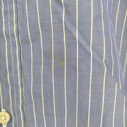 ポロバイラルフローレン Polo by RALPH LAUREN USA製 裾ポニー刺繍 レギュラーカラーシャツ メンズ 18