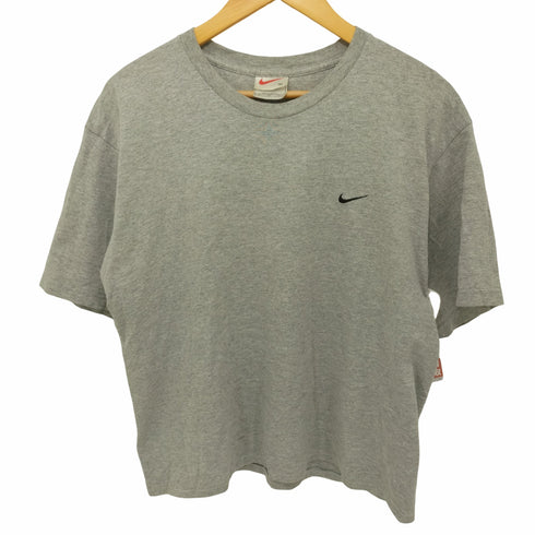ナイキ NIKE 90~2000s メキシコ製 霜降り スウッシュ刺繍 S/S T-shirts レディース JPN:M
