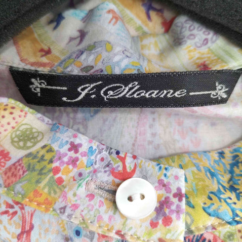 ジェイスローアン J.Sloane ウエスト切替 スタンドワンピース レディース JPN:M