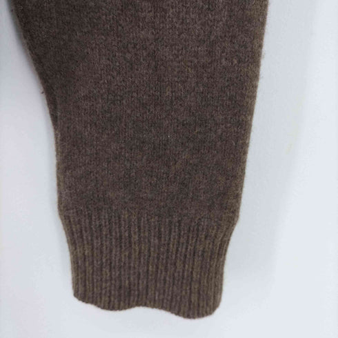 ポロバイラルフローレン Polo by RALPH LAUREN 90-00s ITALIAN YARN スモールポニー刺繍 ラムウール ハイネックハーフジップニット メンズ import:XL