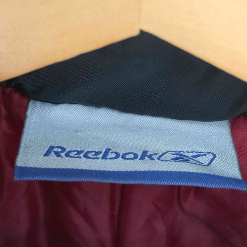 リーボック Reebok ロゴ刺繍 ナイロン中綿ジャケット メンズ